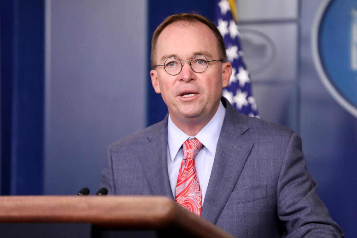 Mick Mulvaney Signs Onto Lawsuit Asking Judge to Decide Whether to Comply With House Subpoena