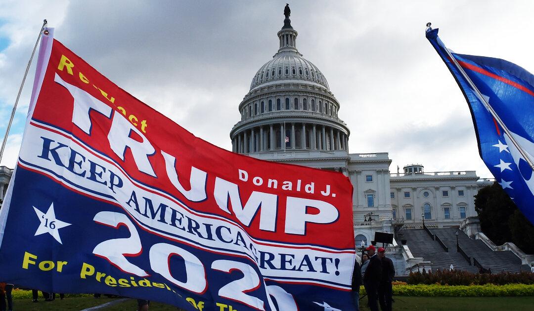 Hundreds Gather to Support President Trump in ‘Against Impeachment’ Rally
