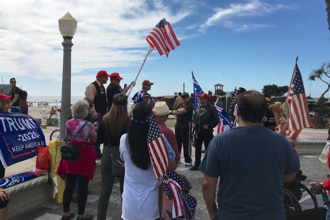 Newport Beach Trump Rally Inspires Civil Dialogue