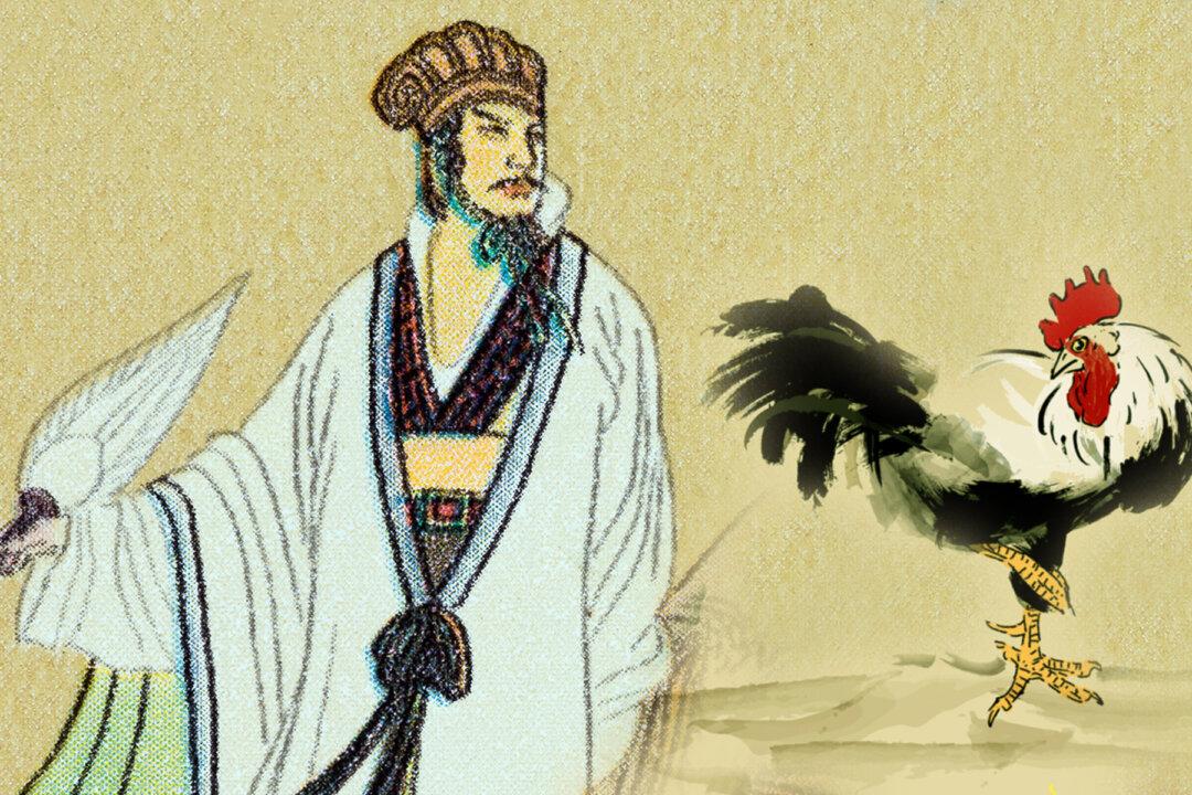 Zhuge Liang and the Rooster: The Story of a Young Man and His Love for Learning