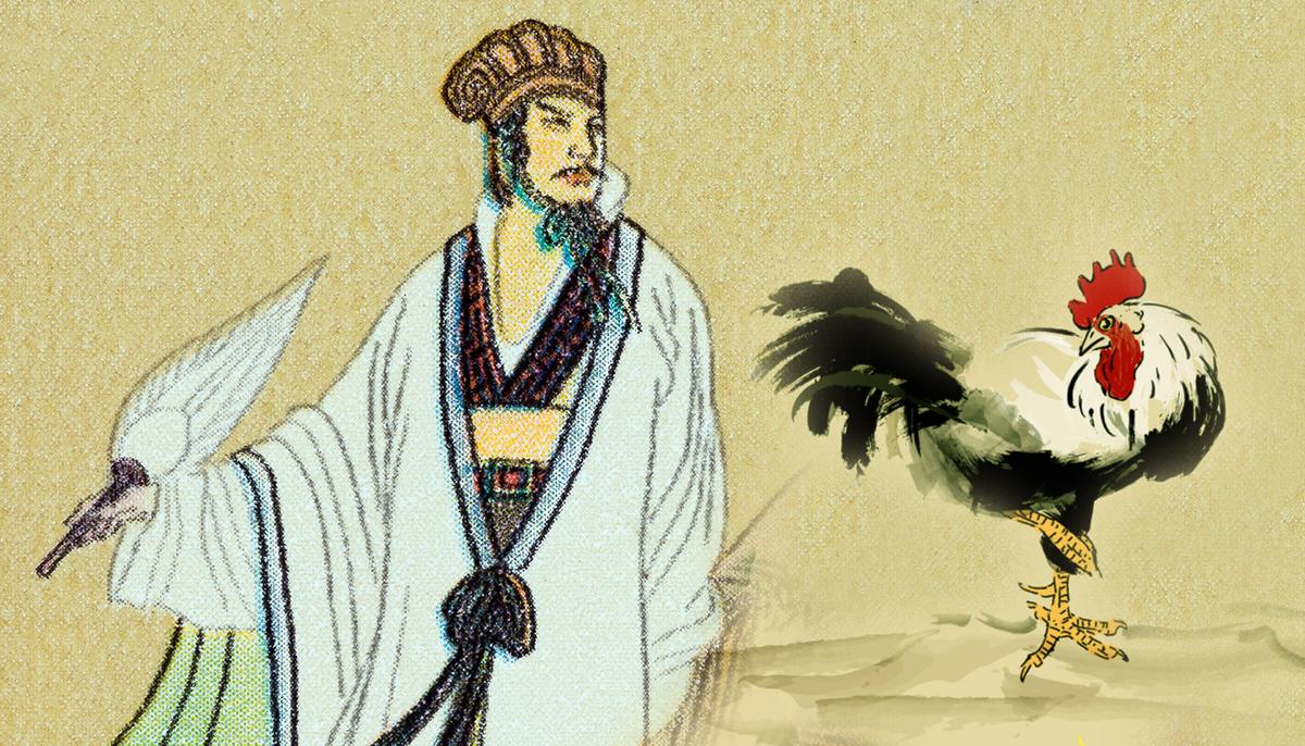Zhuge Liang and the Rooster: The Story of a Young Man and His Love for Learning