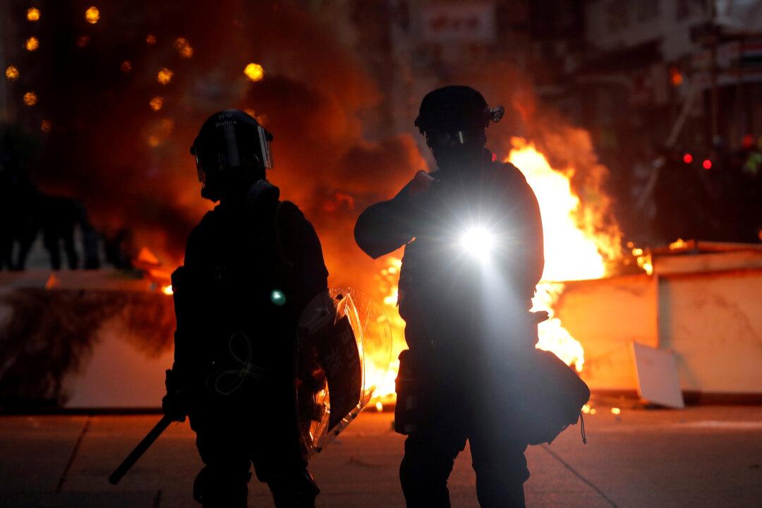 Hong Kong Protesters Gather to Commemorate Violent Mob Attack, Police Fire Tear Gas