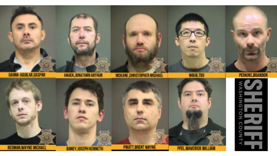 9 Men Arrested in Undercover Child Predator Sting