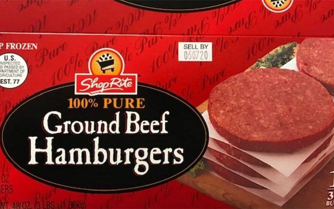 ShopRite Burgers and Ground Beef Brands Recalled Over E. Coli