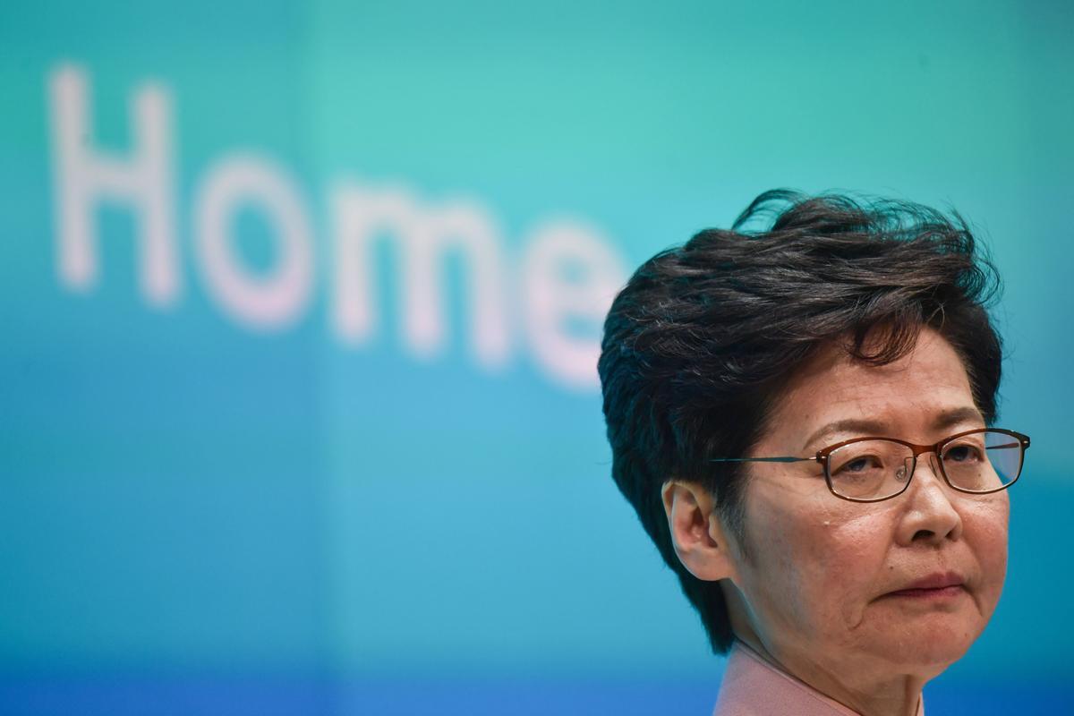 Beijing Denies Media Report of Plans to Replace Hong Kong Leader Carrie Lam