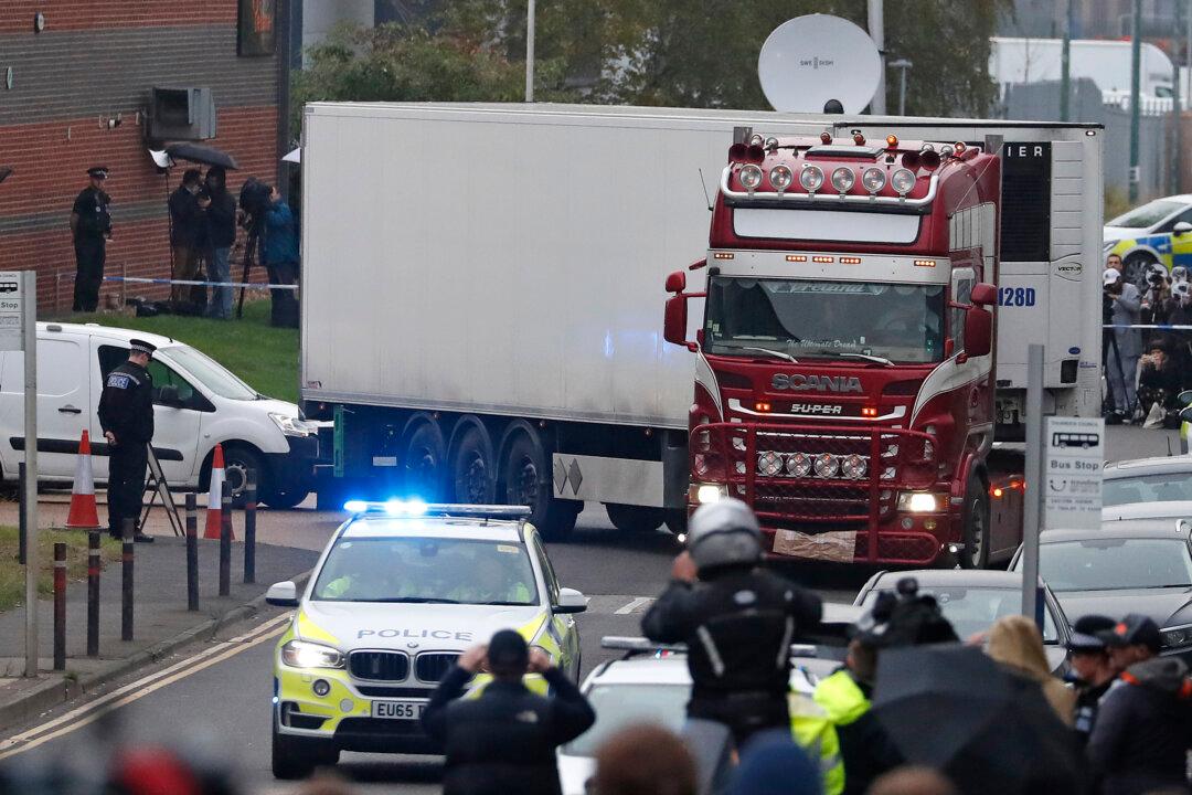 UK Police Free 3 Suspects on Bail in Truck Deaths Case
