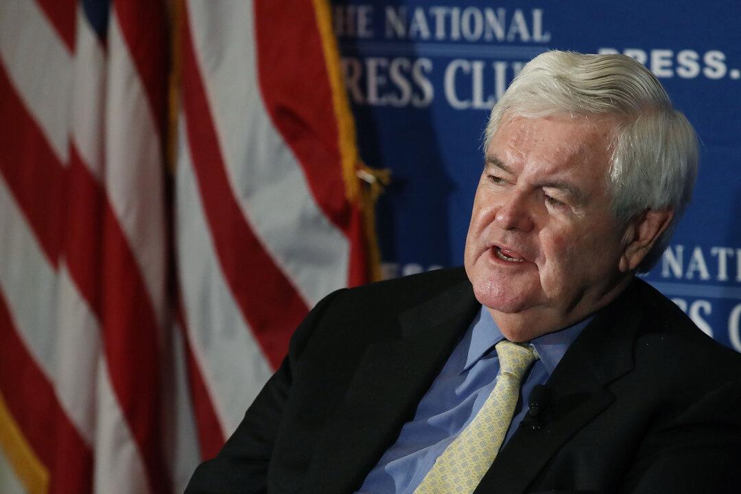 Former House Speaker Gingrich Says Newsroom Culture Leans ‘Very Far to the Left’