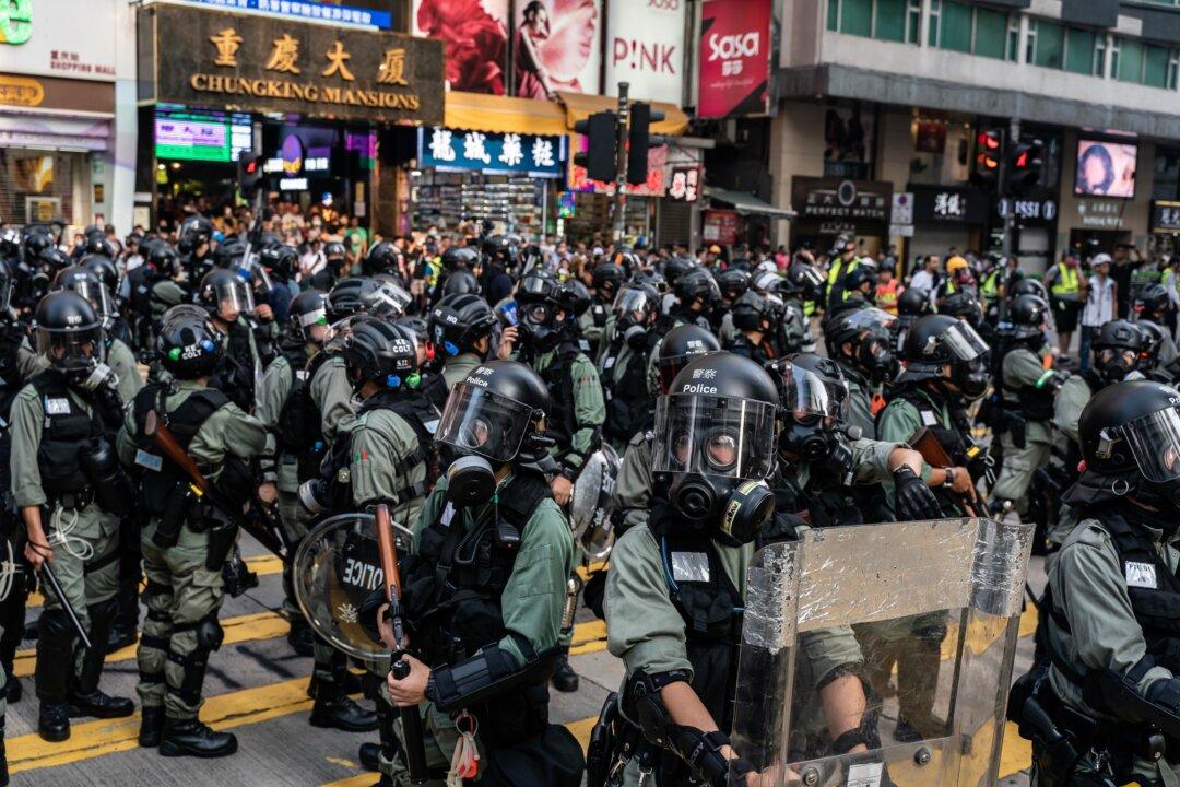 In Another Weekend of Protests in Hong Kong, Police Make Arrests Before Rally Begins