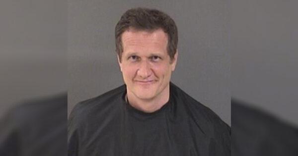 A mugshot of Matthias Ajple, who is facing charges of battery for allegedly spitting on an elderly man wearing an MAGA hat. (Photo: Indian River County Sheriff's Office)