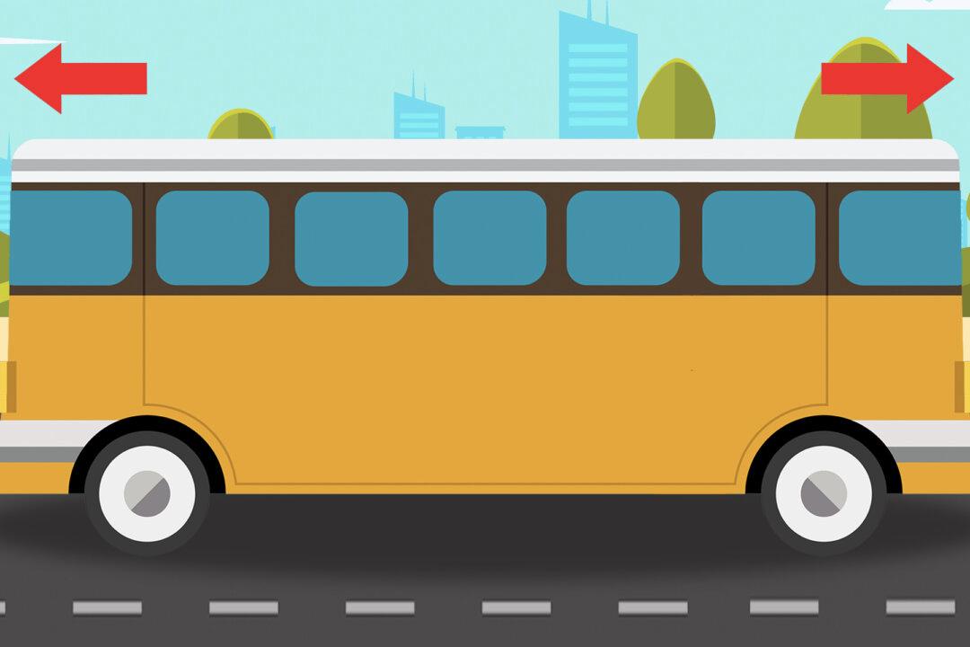 Which Direction Is This Bus Traveling? 80 Percent of Children Under 10 Can Solve It Instantly!
