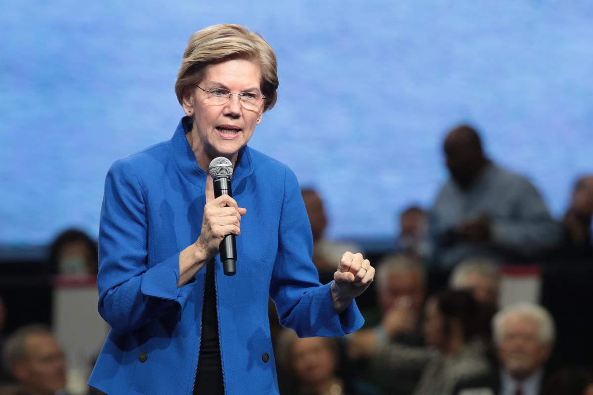 Warren Says Health Insurance Workers Who Lose Job Under Medicare for All Could Work in Auto Insurance