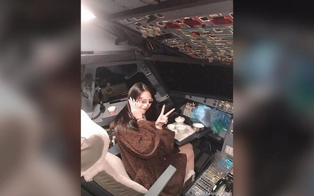 Chinese Pilot Grounded After Photo of Woman in Cockpit Sparks Outrage