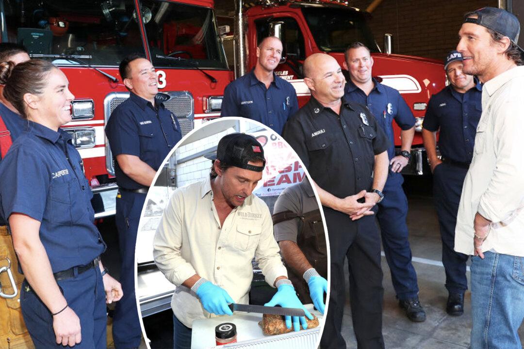 Matthew McConaughey Heads ‘BBQ Relief’ to Feed California First Responders Battling Blazes