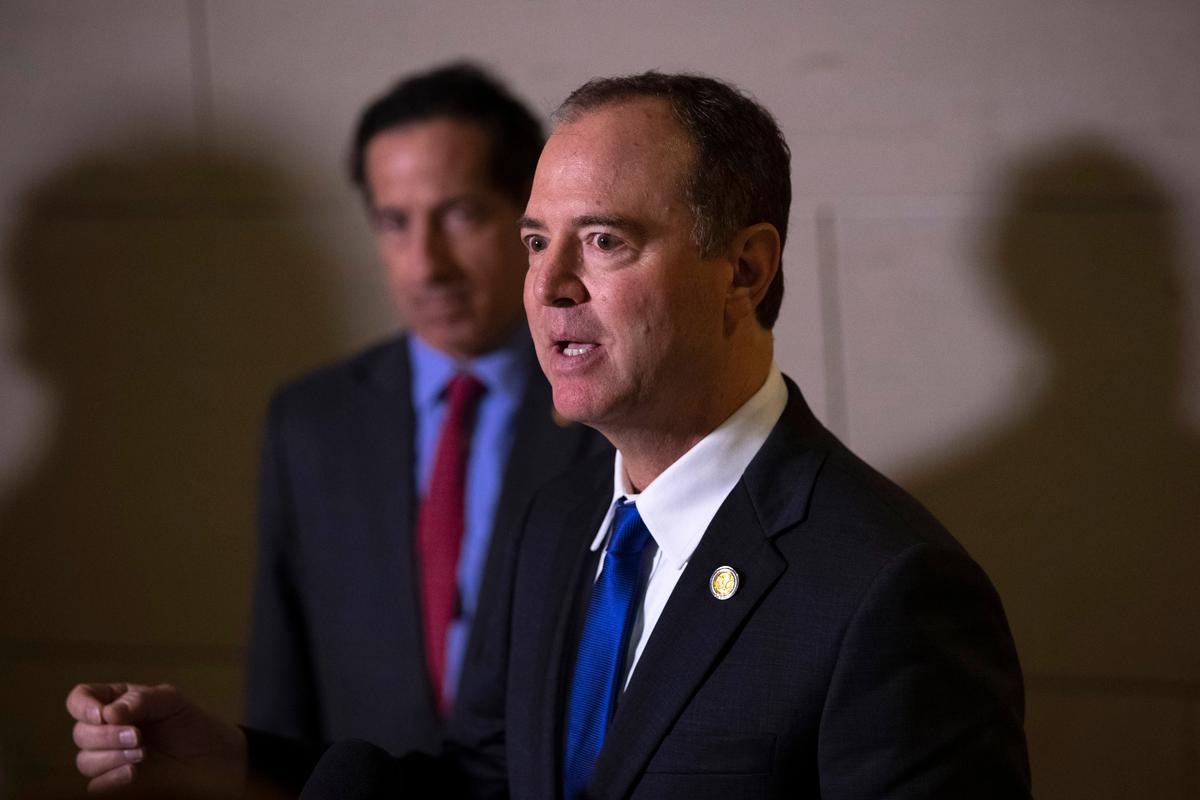 Schiff: House Could Subpoena Officials to Testify on Election Interference