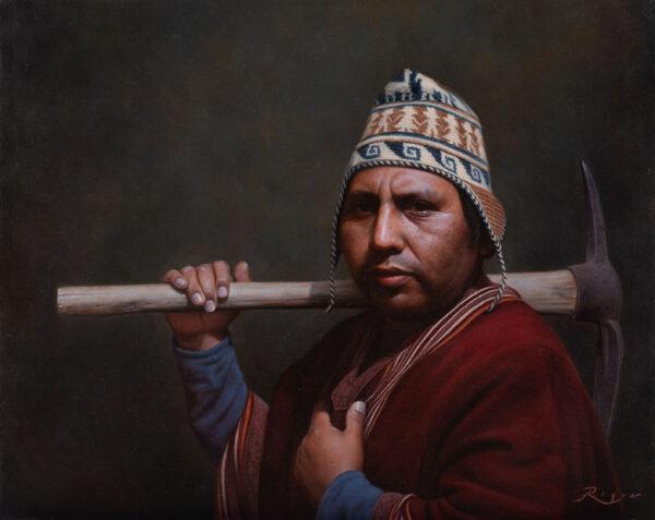 "Between Generations" by Pablo Roque. Oil on canvas, 80 x 65 cm. (Pablo Roque)