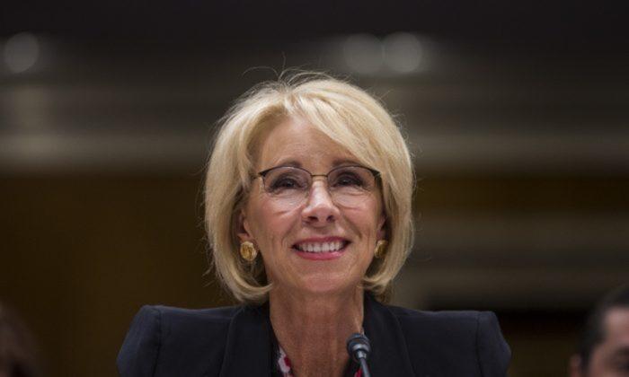 Betsy DeVos: Colleges Using ‘Speech Bullies’ to Guard Against ’Hurt Feelings’