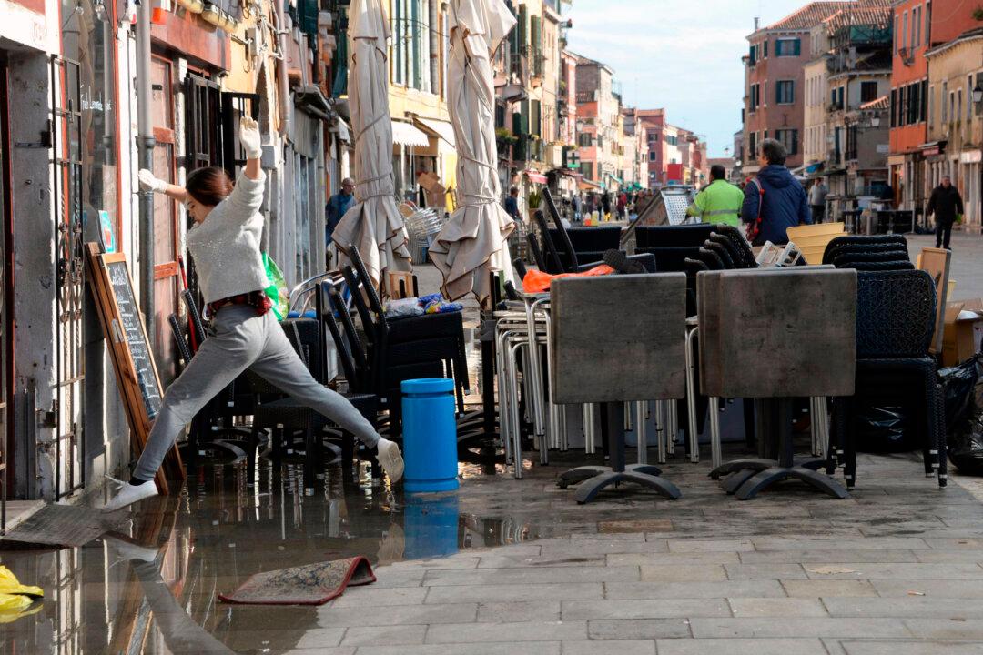 Italy Declares State of Emergency in Venice After High Tides