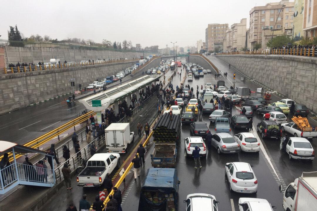 Iranians Take to the Streets Again to Protest Gasoline Price Hike