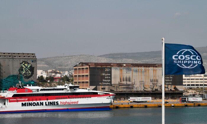 China’s COSCO Invests in Largest Greek Port With Expansion Plans for Biggest European Port