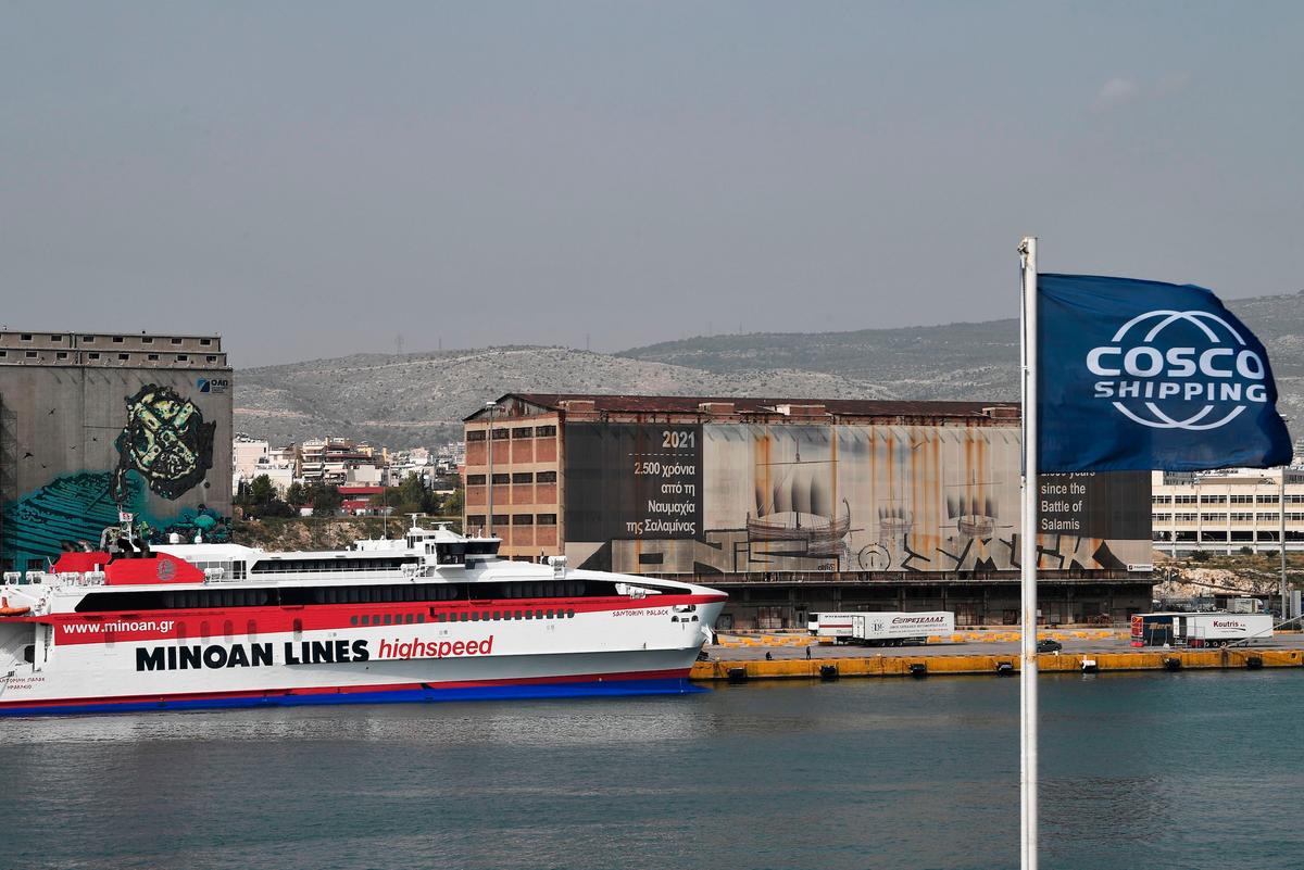 China’s COSCO Invests in Largest Greek Port With Expansion Plans for Biggest European Port