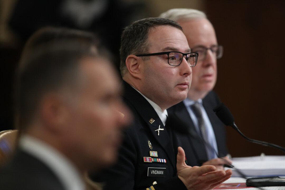 Impeachment Witness Refuses to Name Intelligence Official He Briefed About Trump’s Ukraine Call