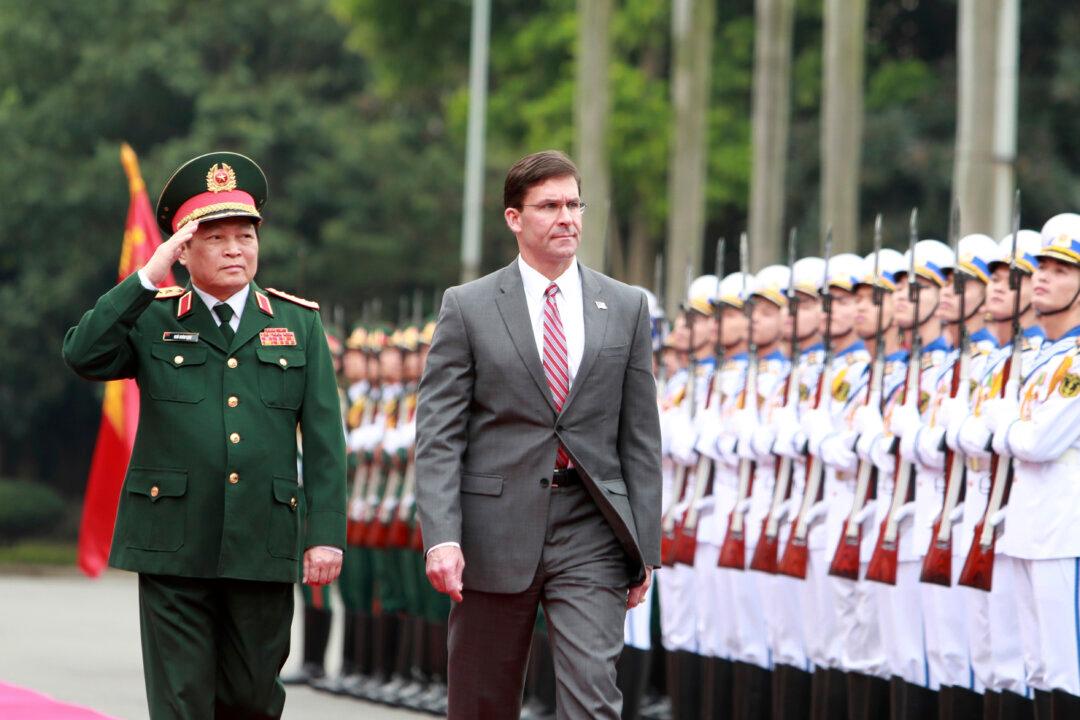 Esper Accuses China of Intimidating Smaller Asian Nations