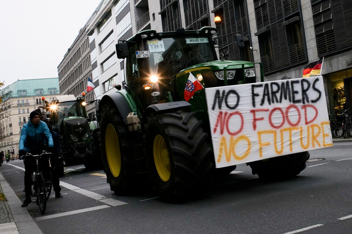 Massive Protests as German Farmers Decry Stringent Regulations