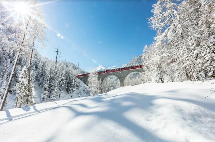 Take a Train Trip to a Winter Wonderland on These Scenic, Snowy Routes