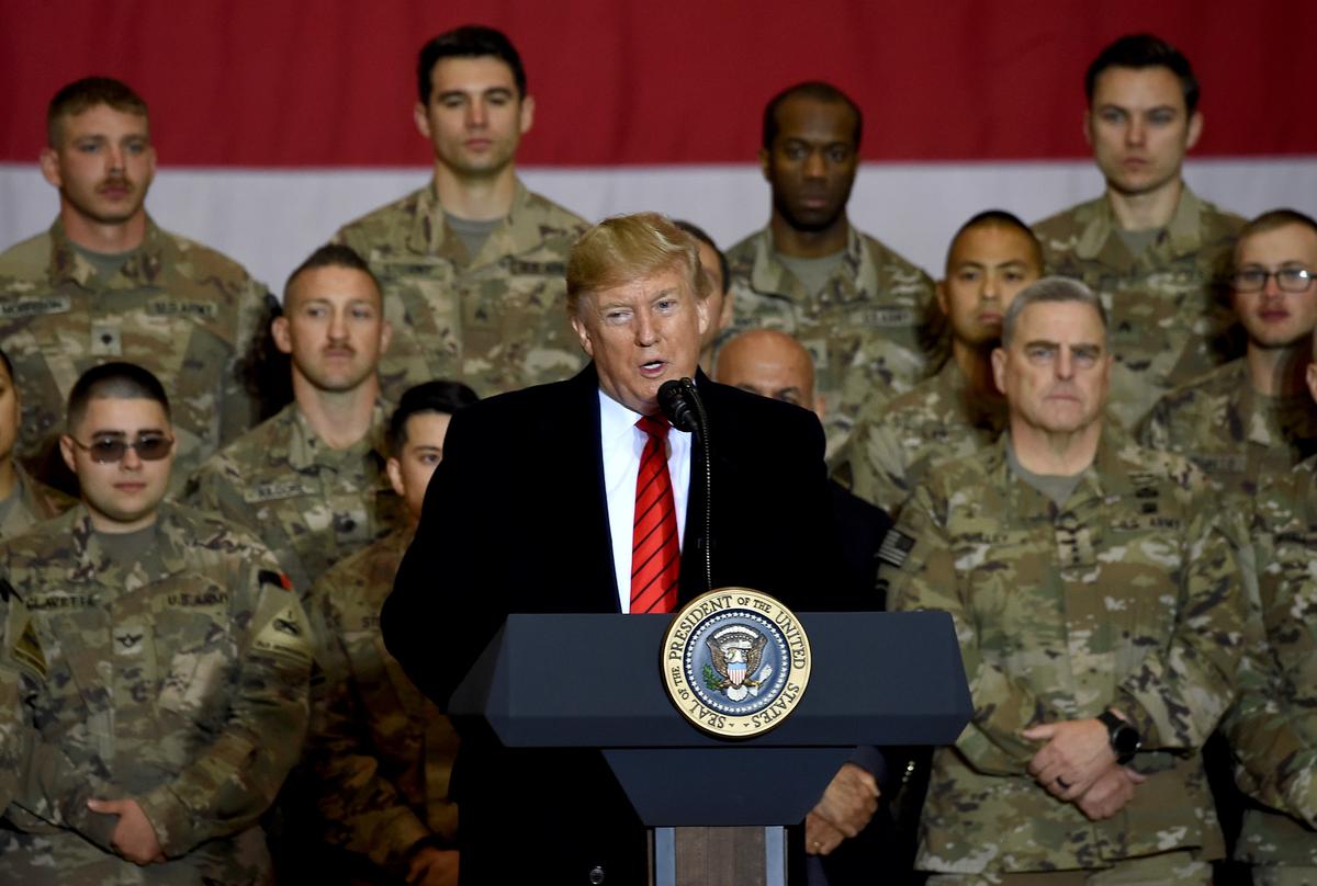 Trump Says Taliban Peace Talks Have Restarted During Surprise Afghanistan Visit