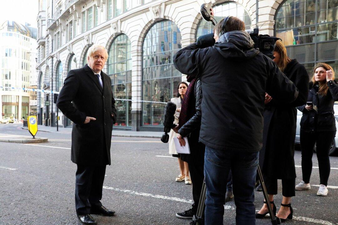 People Convicted of Terror Crimes Should Serve Full Prison Terms, UK’s Johnson Says