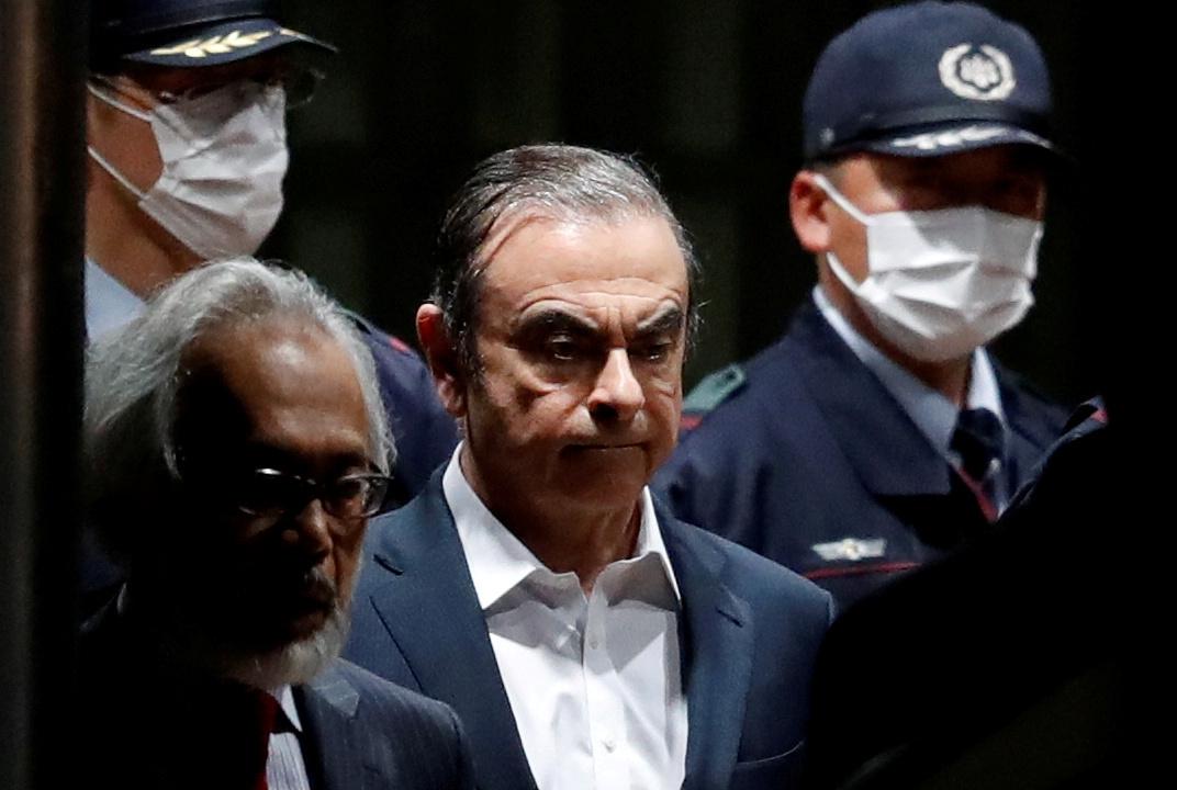 Japanese Officials Break Silence on Carlos Ghosn Bail Jump Escapade