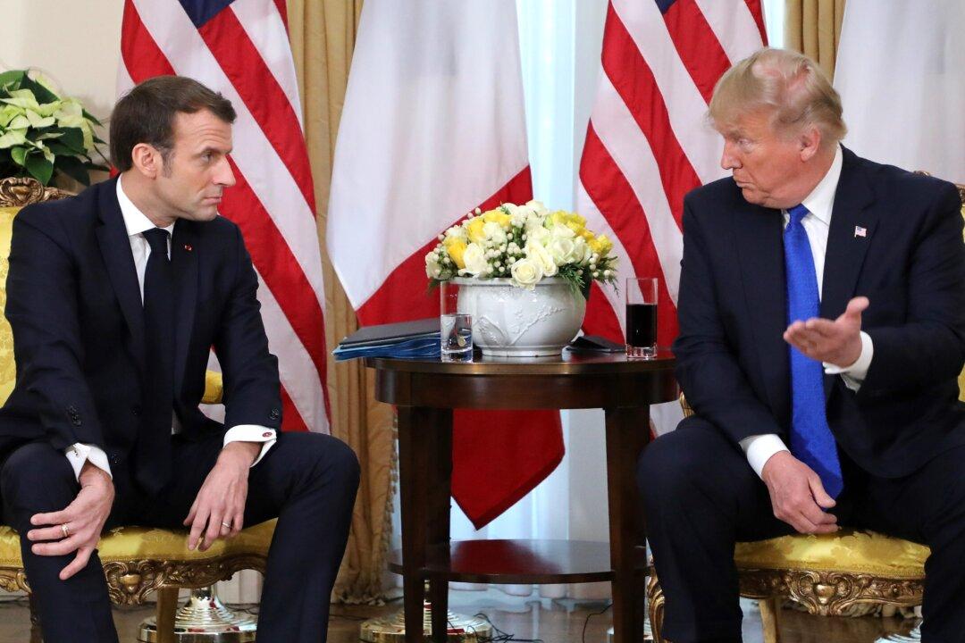 Trump Calls Macron’s Criticism of NATO ‘Disrespectful’