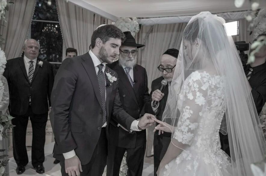 Pipko's wedding at Mar-a-Lago on Dec. 26, 2018. (Courtesy of Elizabeth Pipko)