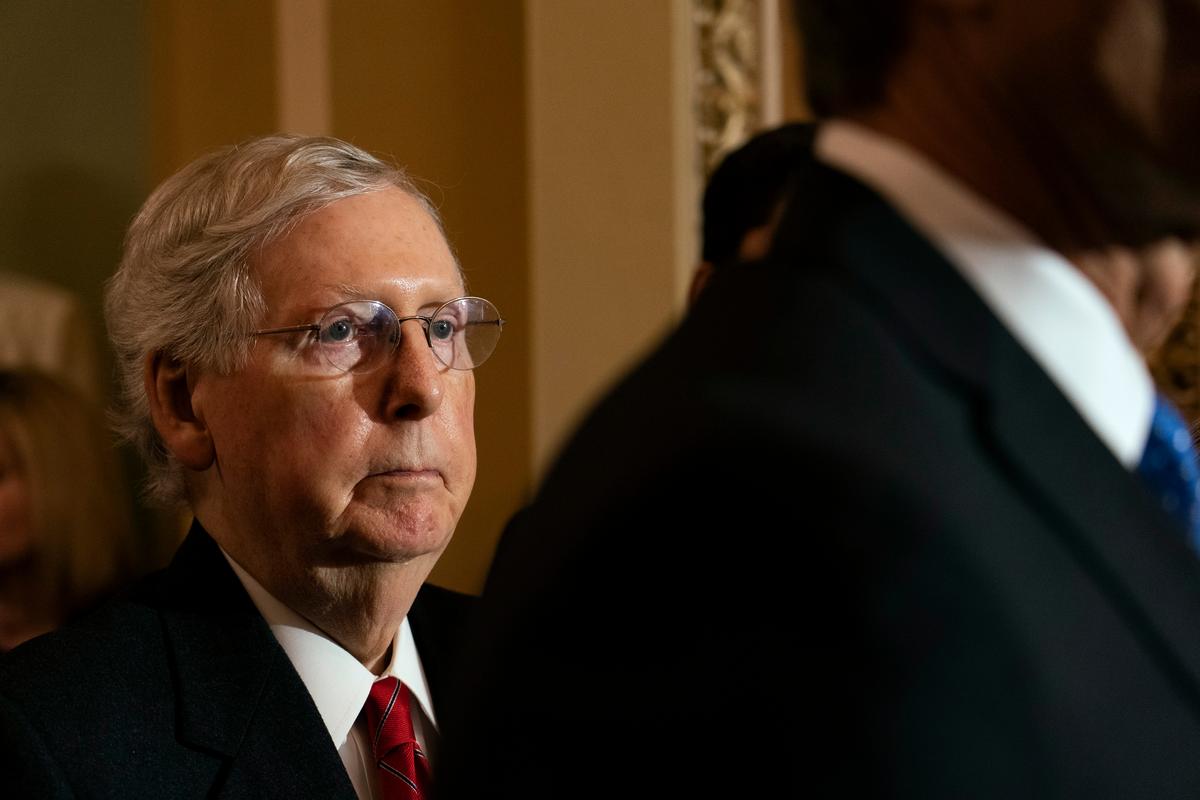 McConnell Accuses Democrats of Pushing Forward ‘Rushed and Partisan Impeachment’