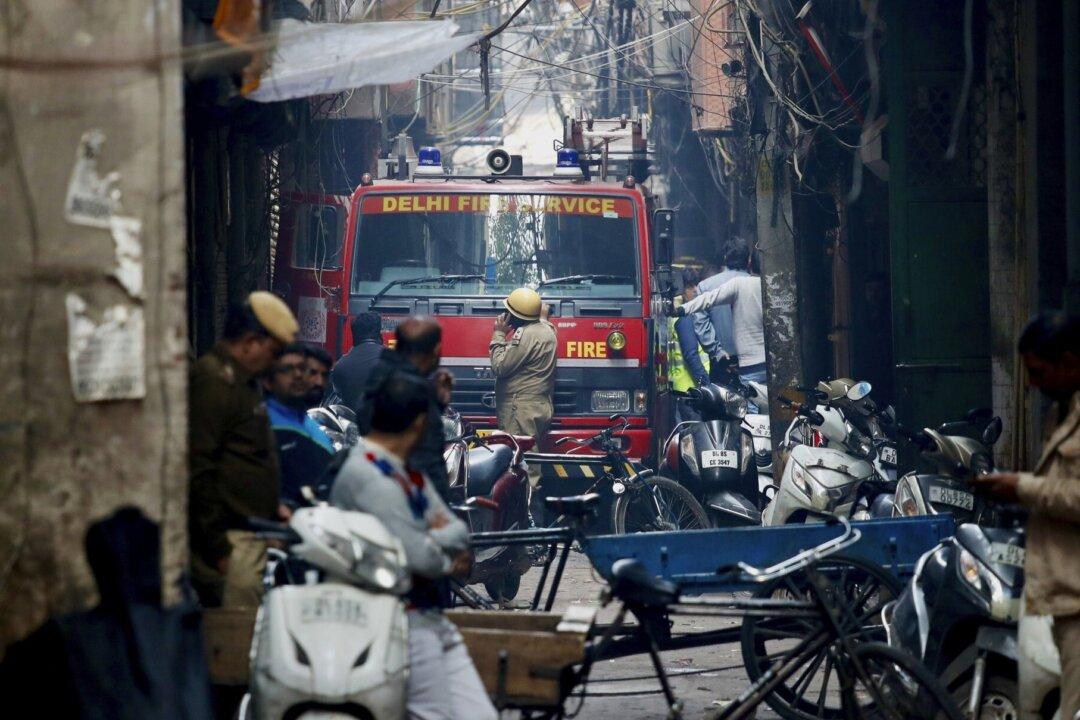 Devastating Factory Fire Kills at Least 43 in Indian Capital