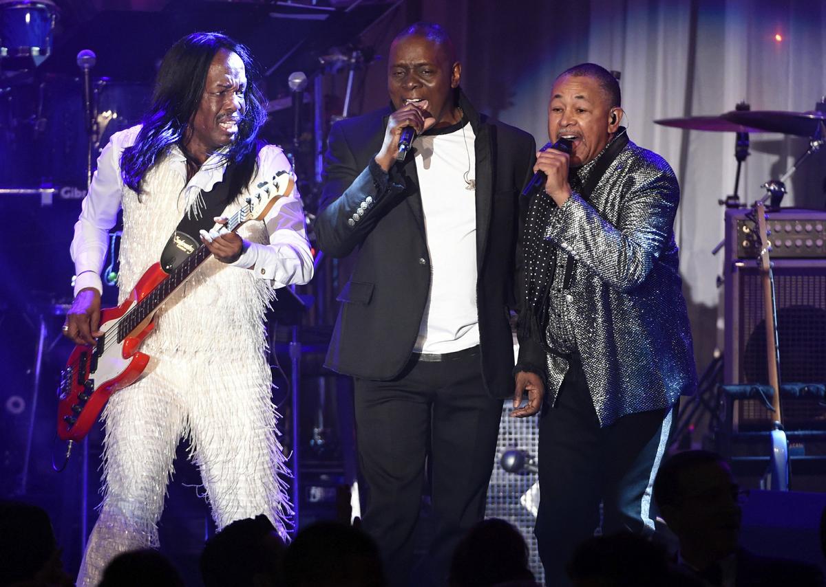 Earth, Wind & Fire Make History as First African American Group Inducted Into Kennedy Center Honors