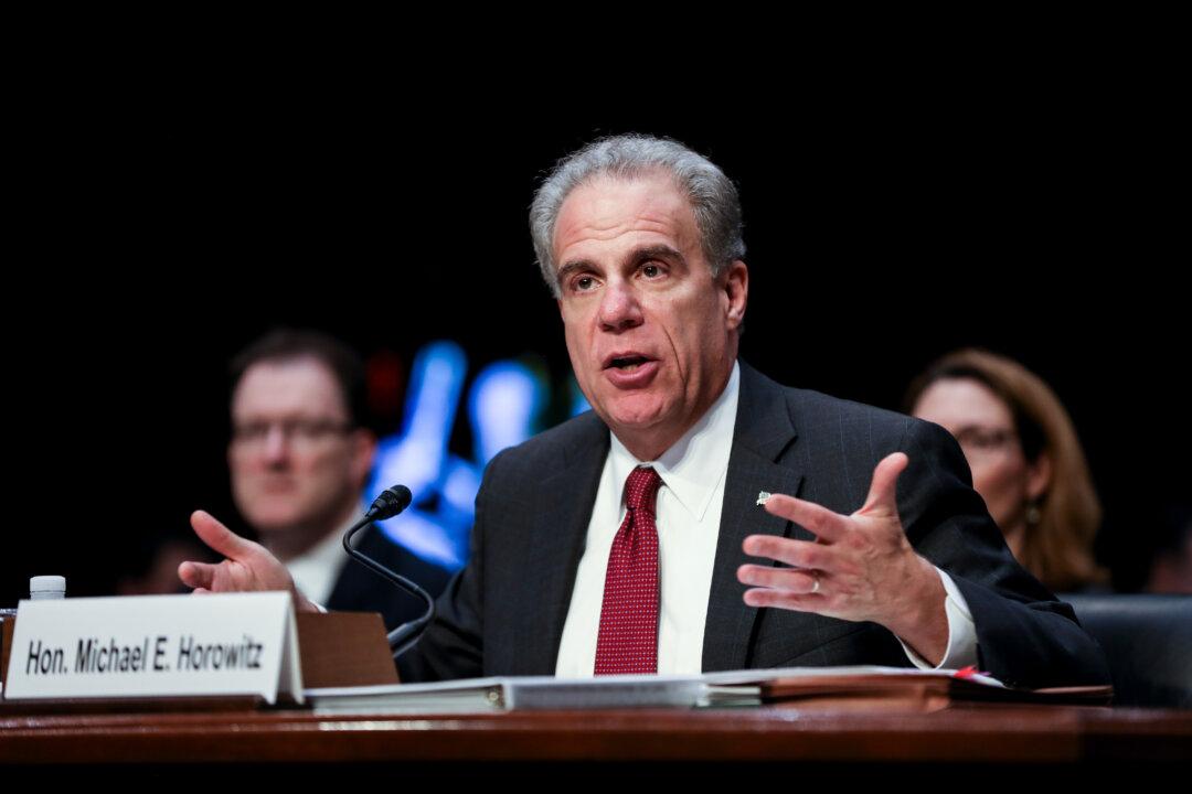 DOJ Watchdog Testifies in Congress About Report on Surveillance of Trump Campaign