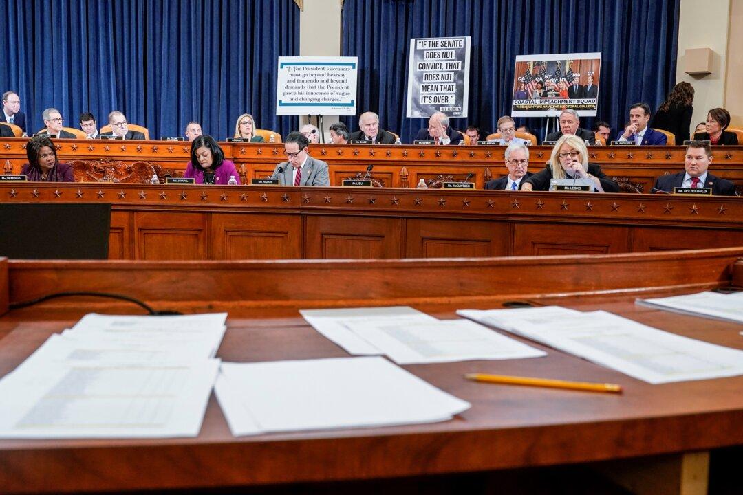 Reuters Photographer Thrown out of Impeachment Hearing After Taking Pictures of Members’ Notes