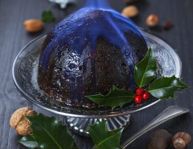 Gather ‘Round the Christmas Pudding Fire