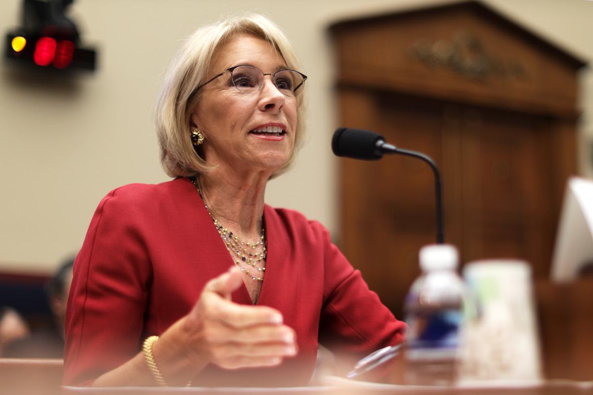 Betsy DeVos on Free College: ‘A Socialist Takeover of Higher Education’