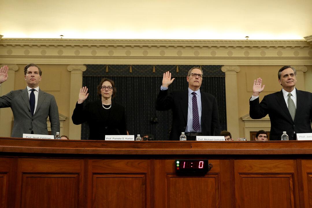 Citing Nothing but a Few Talking Points, Legal Scholars Conclude Trump Engaged in Impeachable Conduct