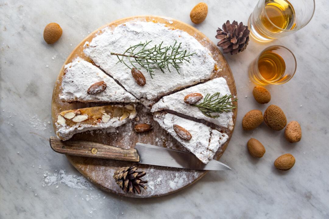 Panforte (Sienese Christmas Fruit and Nut Cake)