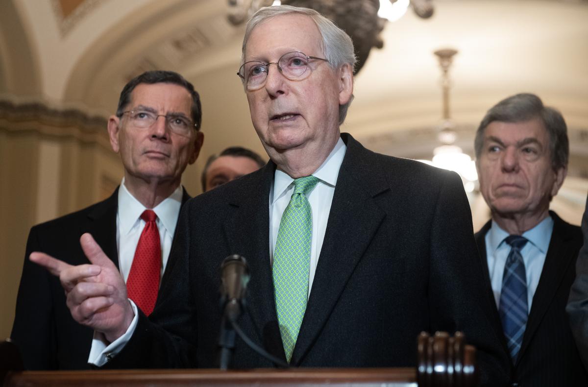 Impeachment Was Result of ‘Partisan Rage,’ Giving In to ‘Temptation’: McConnell