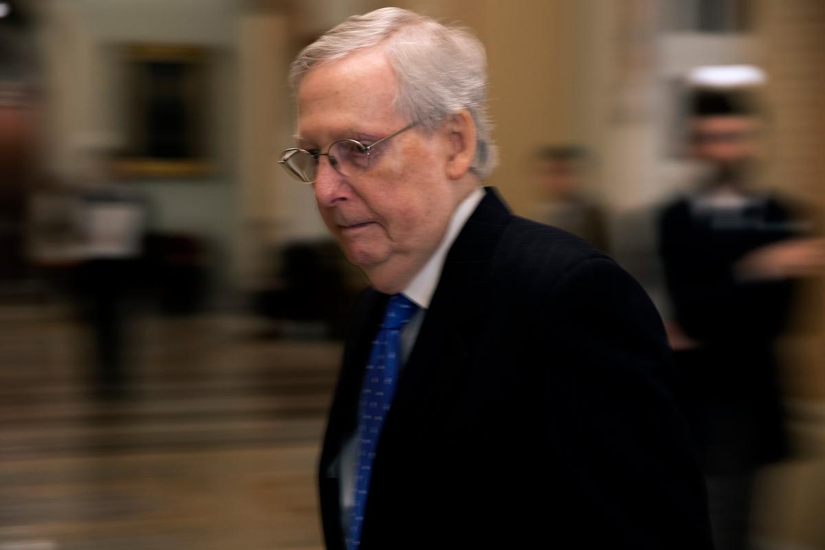 GOP, Democrats at ‘Impasse’ Over Trump Impeachment Trial: McConnell