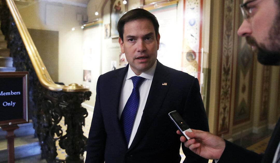 Rubio: Media So ‘Obsessed’ With Impeachment; Ignores Confirmation of Conservative Judges