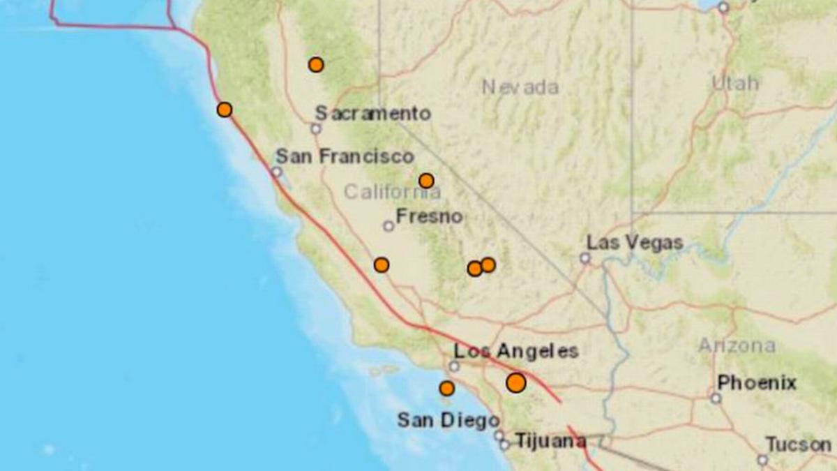 9 Earthquakes Hit California in Less Than 24 Hours Over Christmas Holiday