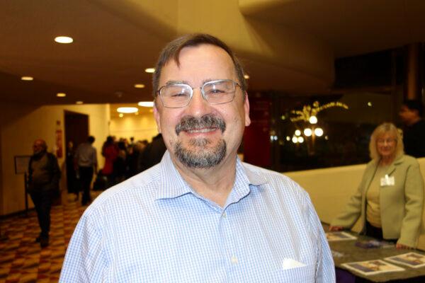 Daniel Dionne enjoyed Shen Yun at the San Jose Center for the Performing Arts in San Jose, Calif., on Dec. 27, 2019. (Gary Wang/The Epoch Times)