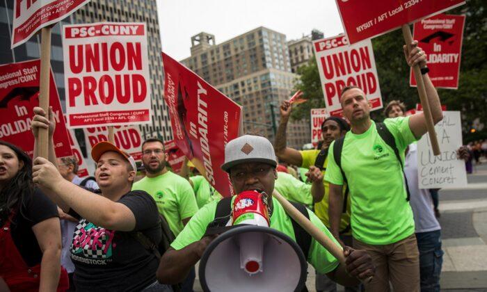 ‘Excessive Engagement in Politics’ Causing Mass Exodus From Nation’s Largest Labor Unions: Analysts