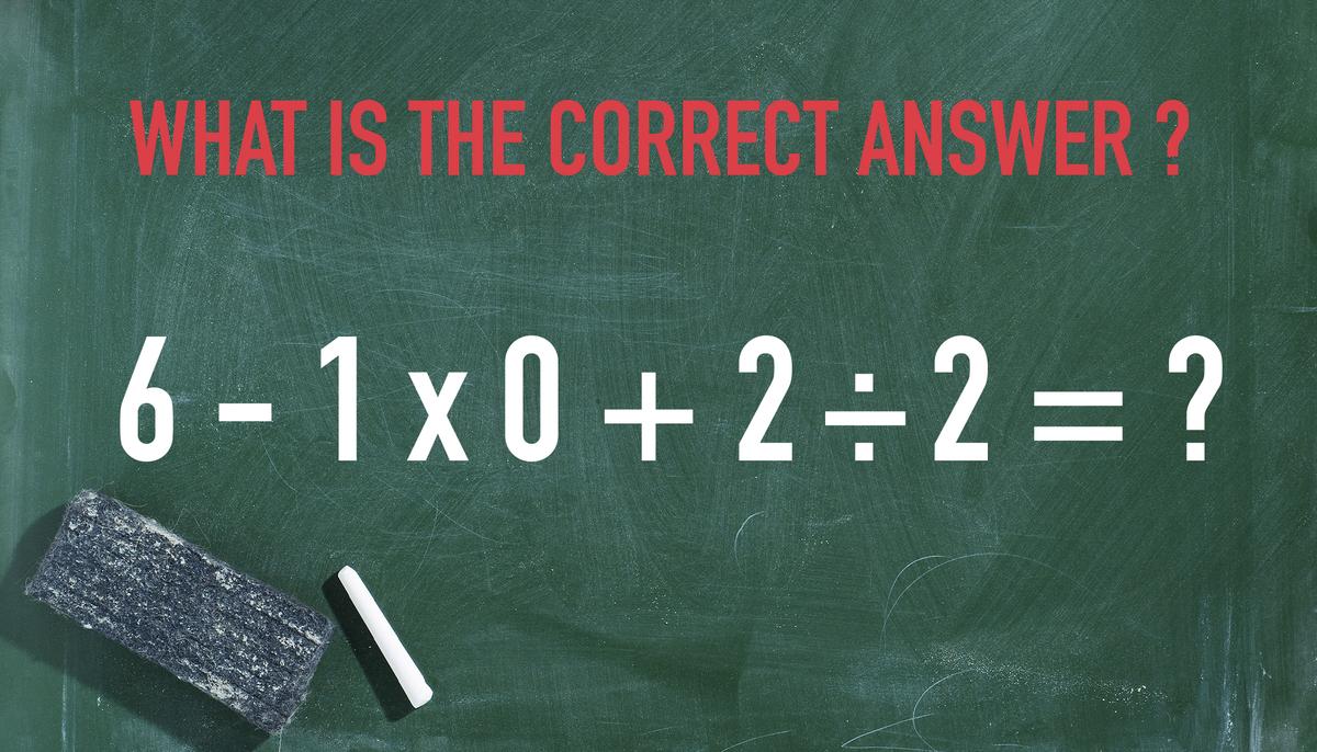 This Math Problem Is Baffling the Internet, and Netizens Say There Are 2 Answers, but Which Is Correct?