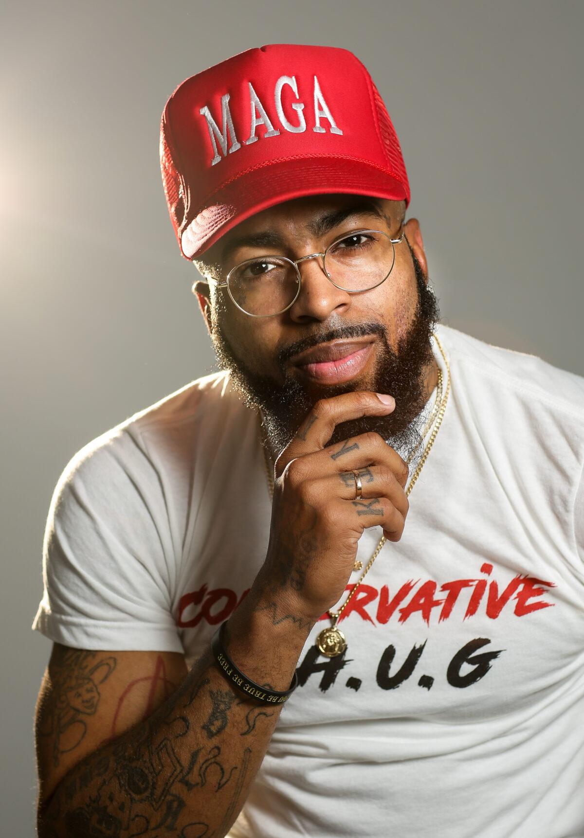 KingFace in Manhattan on Nov. 25, 2019. (SAMIRA BOUAOU/THE EPOCH TIMES)